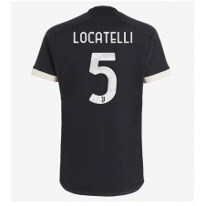 Juventus Manuel Locatelli #5 Tredje Tröja 2023-24 Korta ärmar